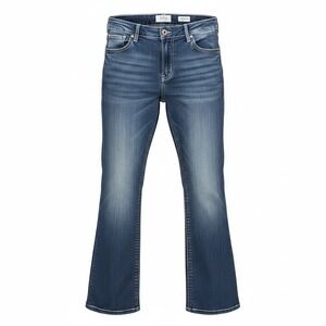 Daytrip Virgo Bootcut Jeans Women's 34-36x31 Medium Wash Stretch Flap Pocket